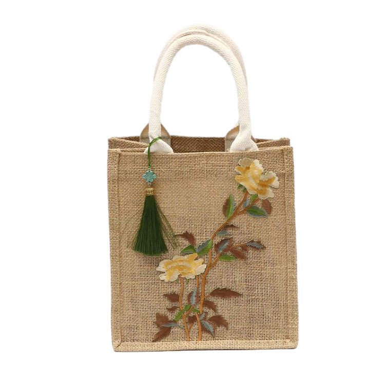 Previdnostni ukrepi za uporabo vintage torbic Burlap